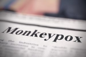 Monkeypox written newspaper