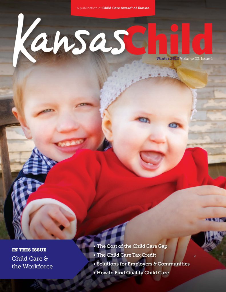 Kansas Child Magazine Winter 2023 Cover Photo