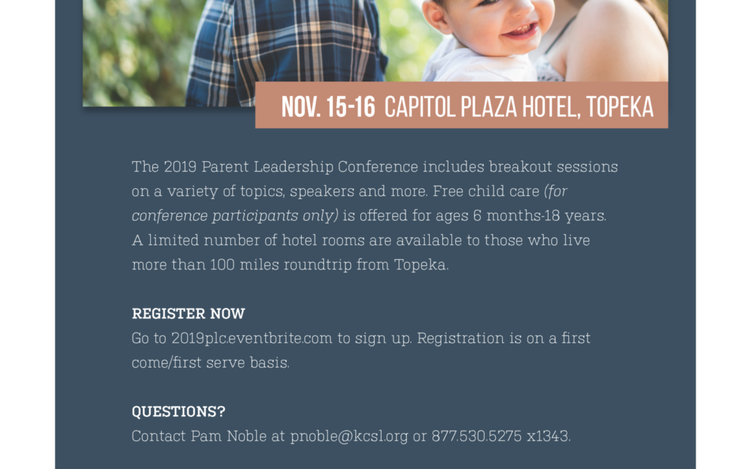 Join us for the Parent Leadership Conference!
